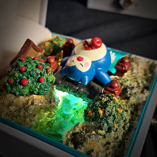 Hộp đèn Snorlax
