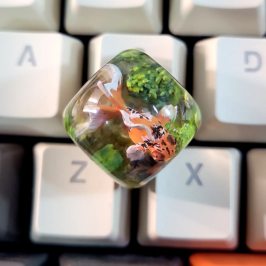 Gold Fish DOM keycap