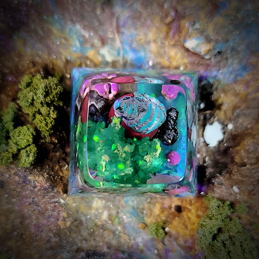 Cheshire Cat keycap