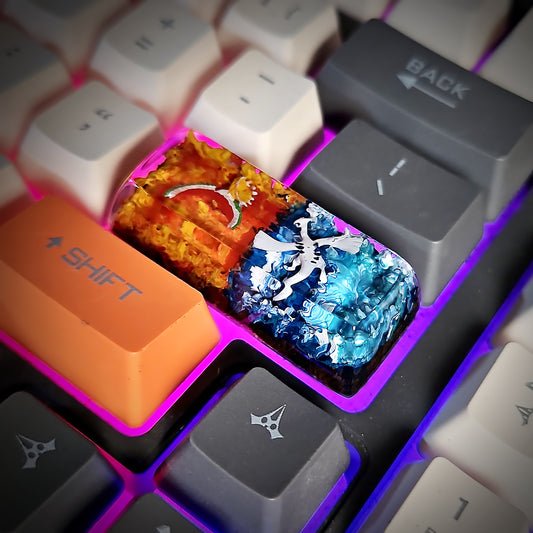Lugia & Ho-Oh 2.25u keycap