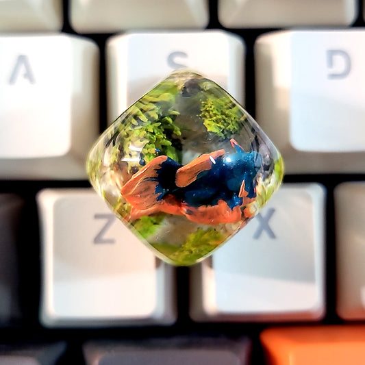 Betta Fish DOM keycap