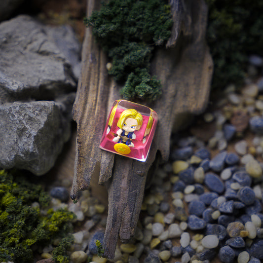 Android 18 keycap