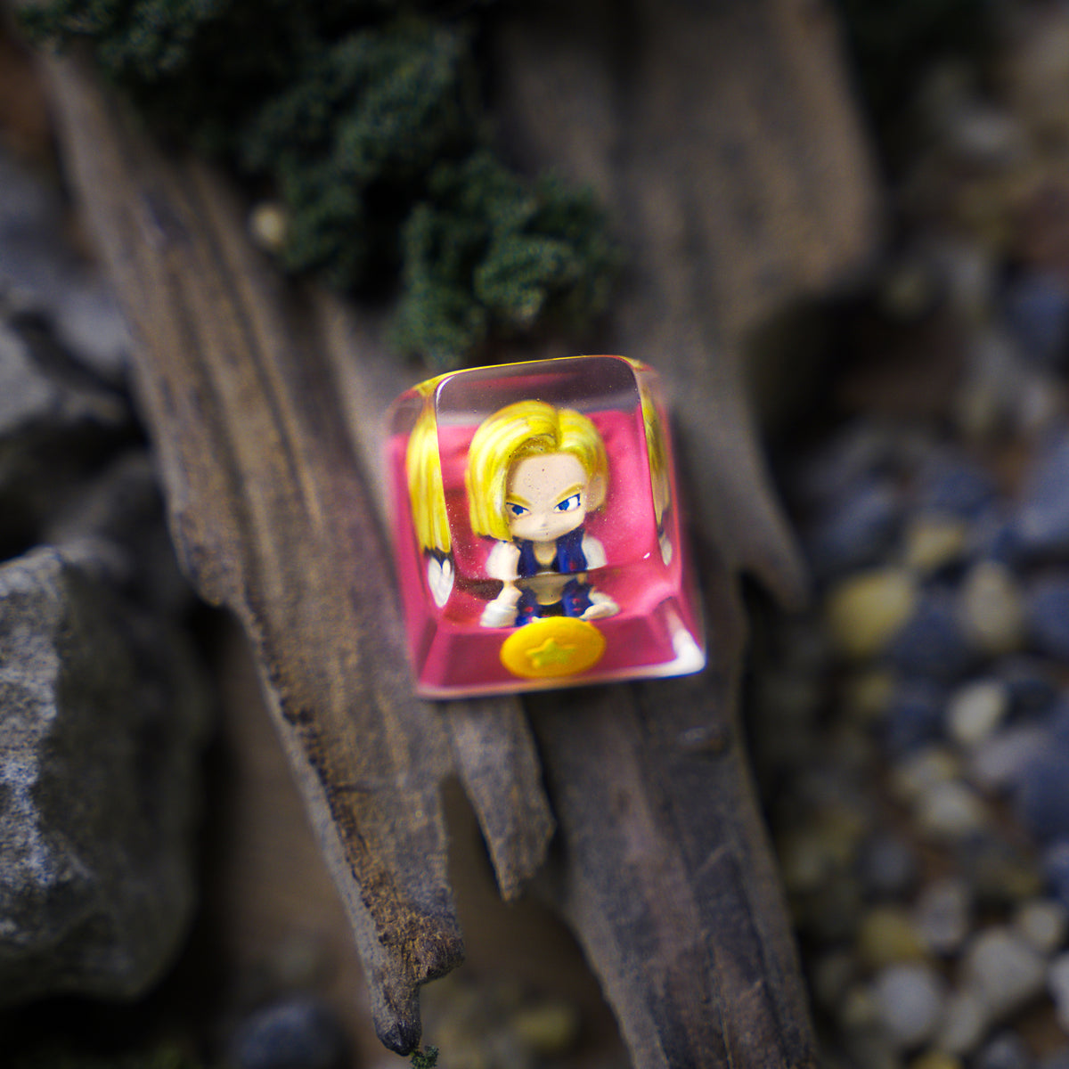 Android 18 keycap