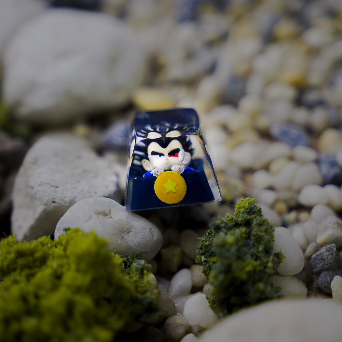 Vegeta keycap