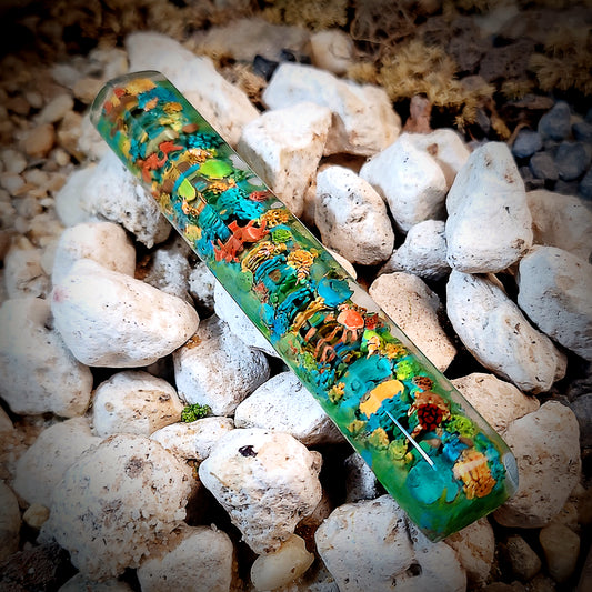 Coral Spacebar keycap