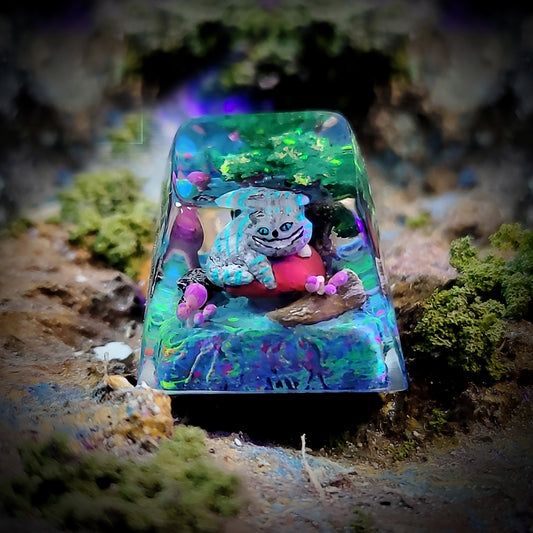 Cheshire Cat keycap