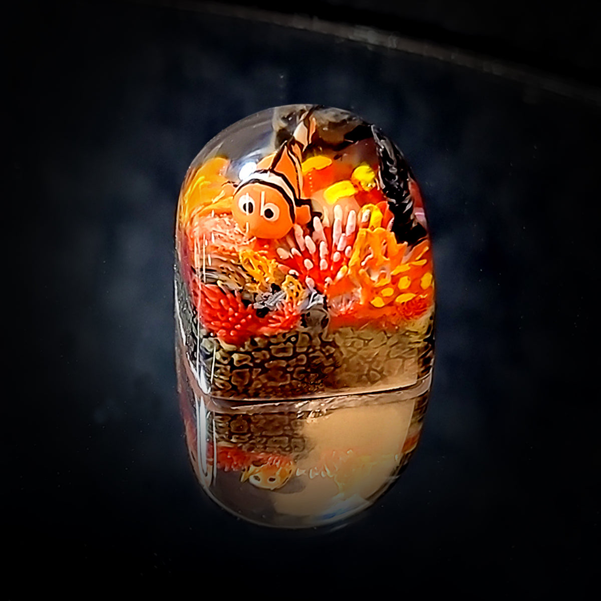 Coral Nemo Dom keycap