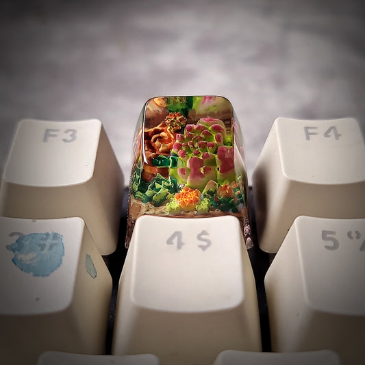 Succulent keycap