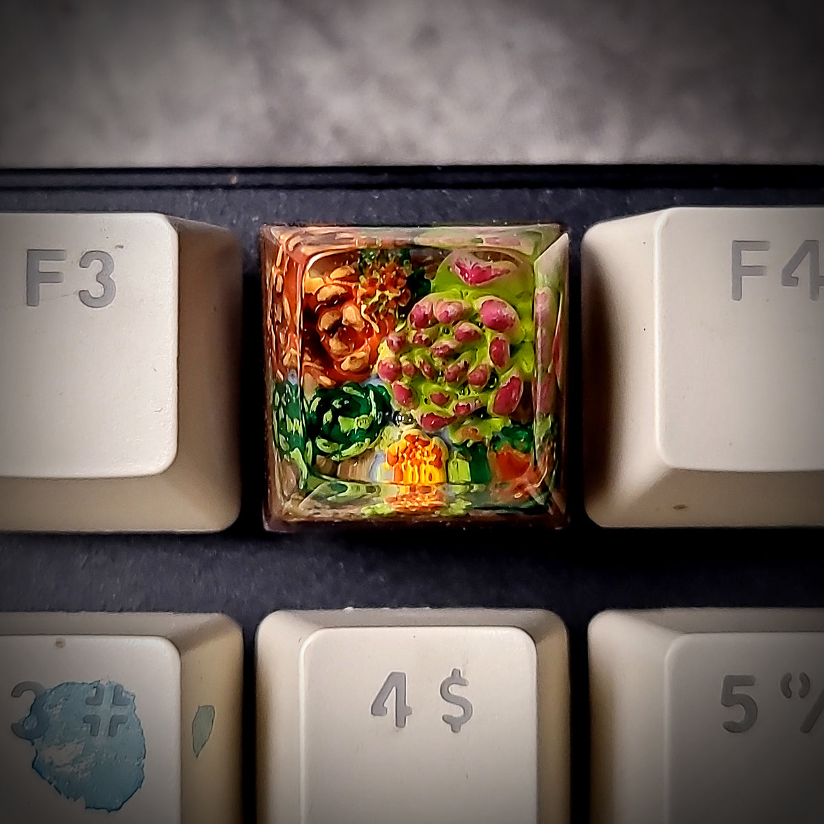 Succulent keycap