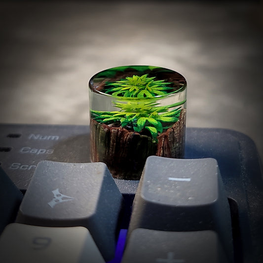 Cannabis keycap