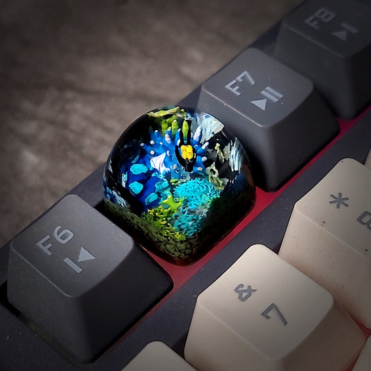 Diver Coral Dom keycap