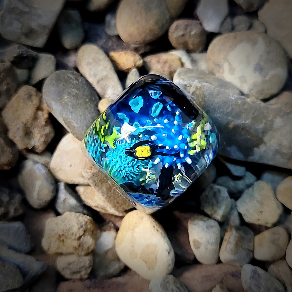 Diver Coral Dom keycap