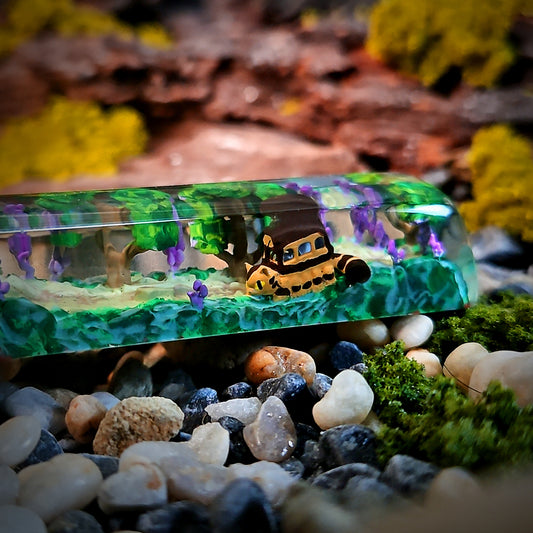 Totoro Catbus Spacebar keycap