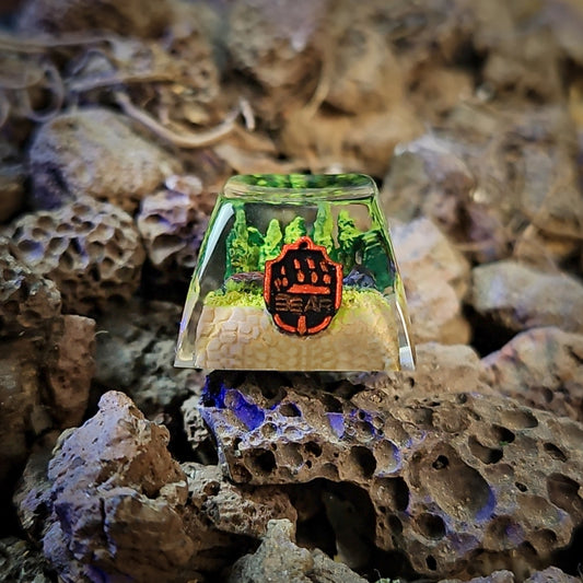 Bear keycap