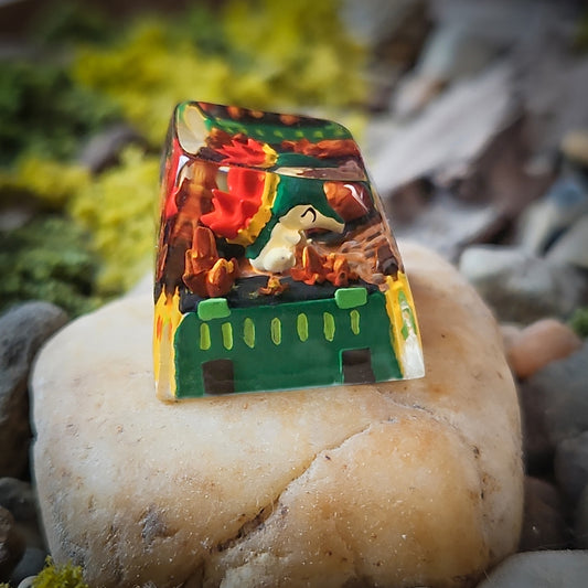 Cyndaquil keycap