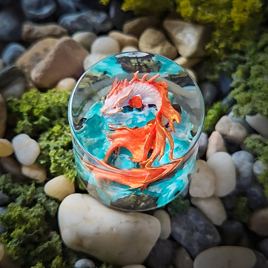 Koi Dragon Knob keycap