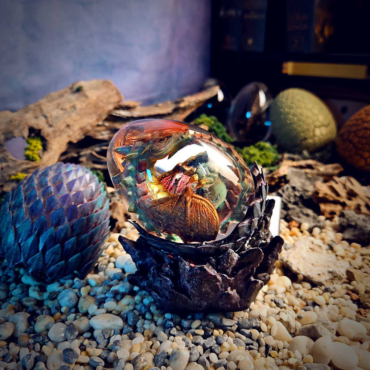Đèn trứng Forest Dragon v2