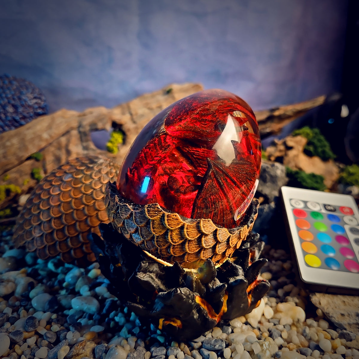 Đèn trứng Dragon v1
