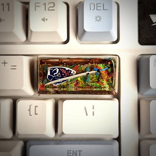 Shield & Sword 2U keycap