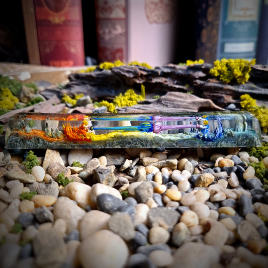 Goku vs Vegeta spacebar keycap
