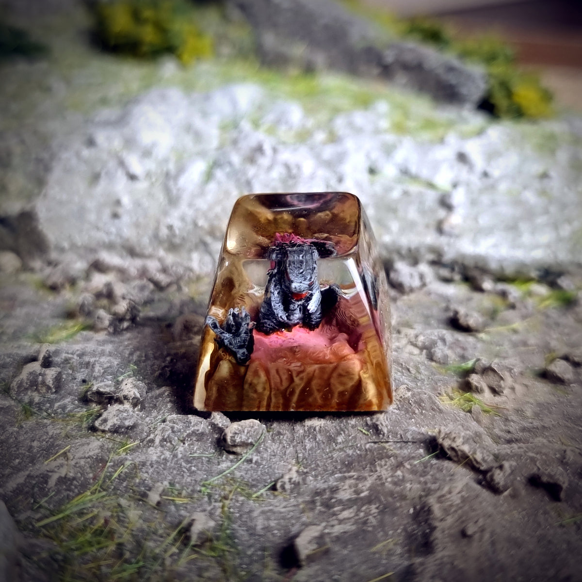 Godzilla keycap