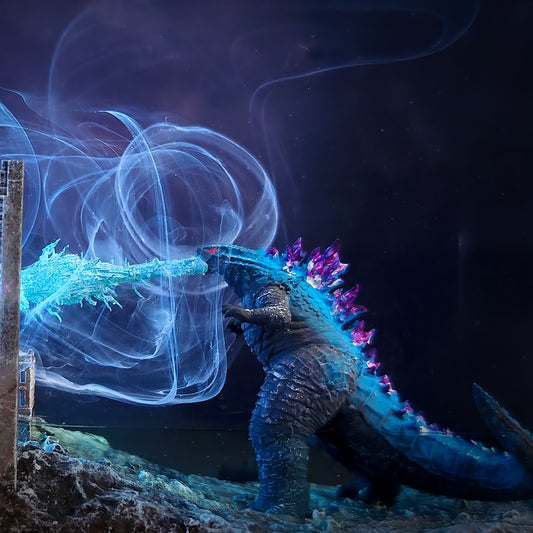 Đèn Godzilla City (Steampunk)