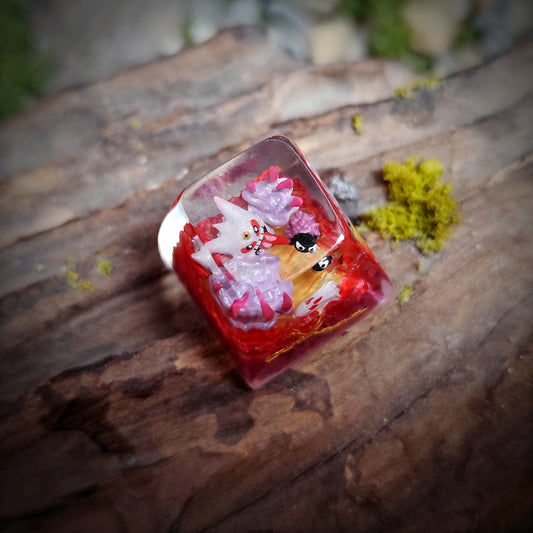 Gengar Ghost keycap