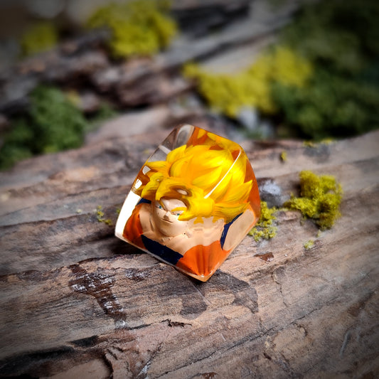 Goku Head Keycap