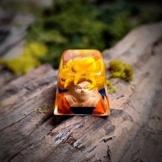 Goku Head Keycap
