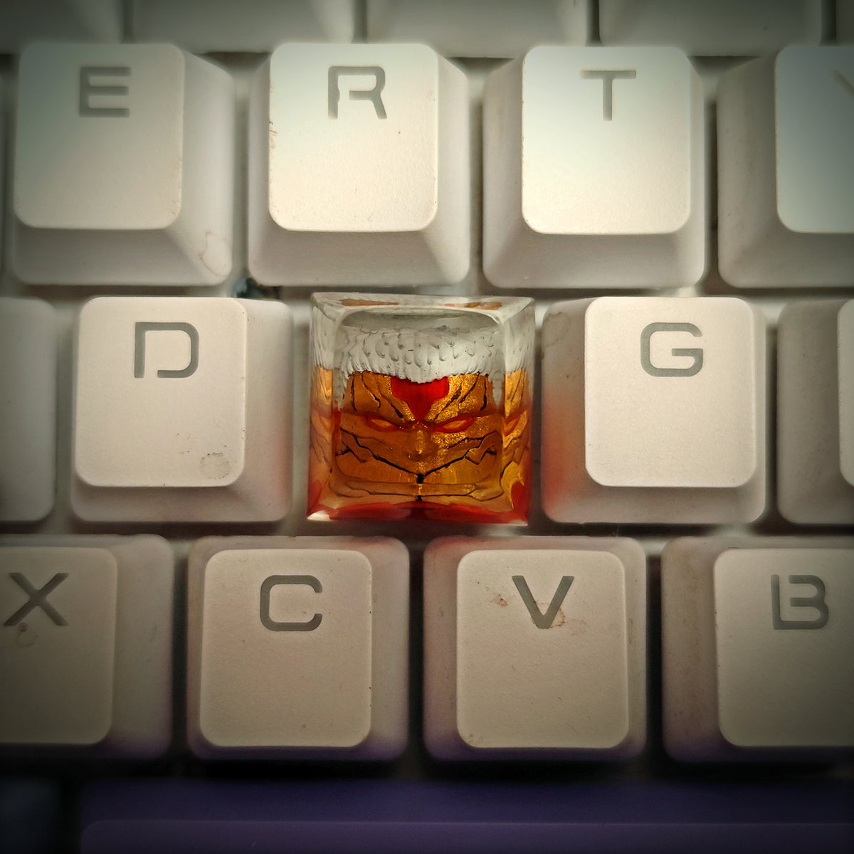 Armored keycap